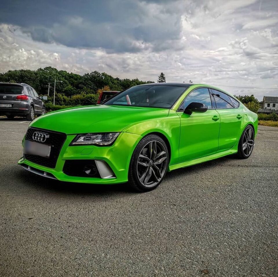 Hexis Skintac HX20228B Wasabi Green Gloss - Zielone Wasabi Metalik Połysk - obrazek 11