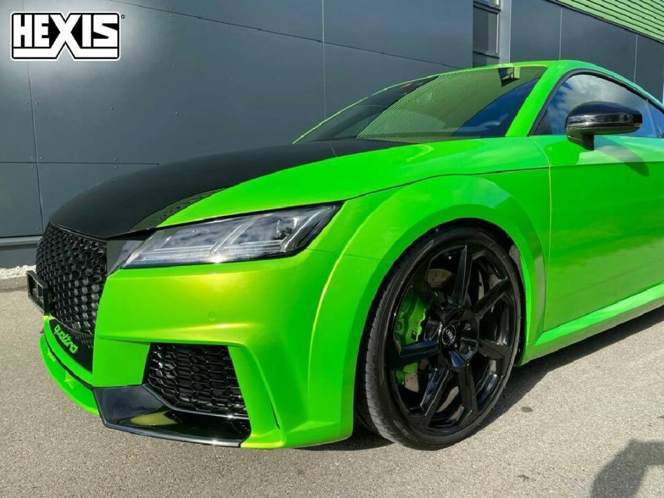 Hexis Skintac HX20228B Wasabi Green Gloss - Zielone Wasabi Metalik Połysk - obrazek 14