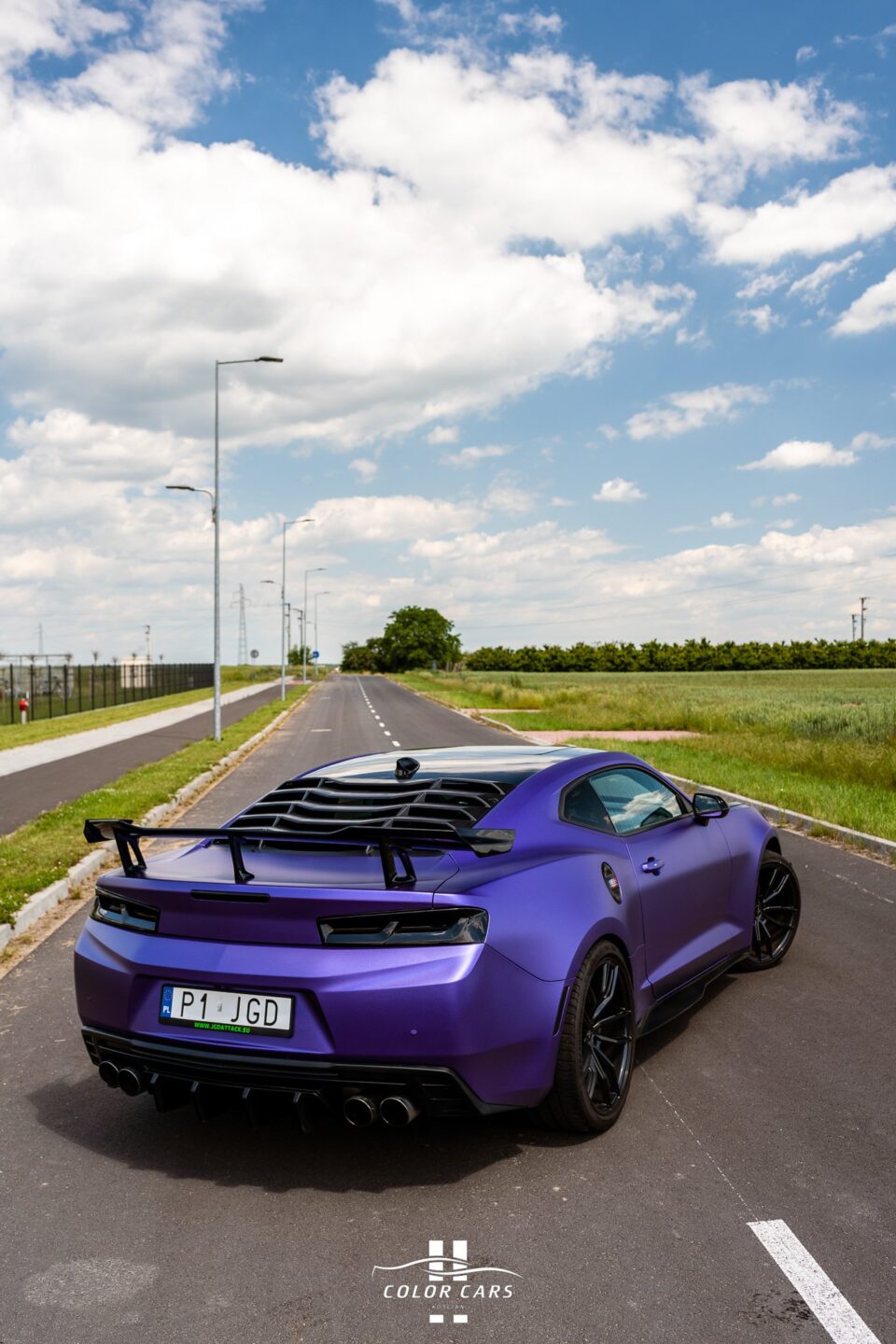 APA Wrapping Cast CW/R89.34 Satin Metallic Joker Purple - Purpurowy Joker Metaliczny Satynowy - obrazek 14