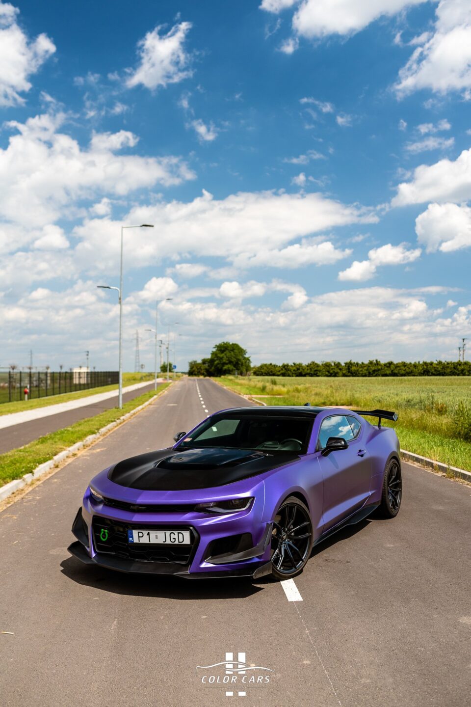 APA Wrapping Cast CW/R89.34 Satin Metallic Joker Purple - Purpurowy Joker Metaliczny Satynowy - obrazek 10