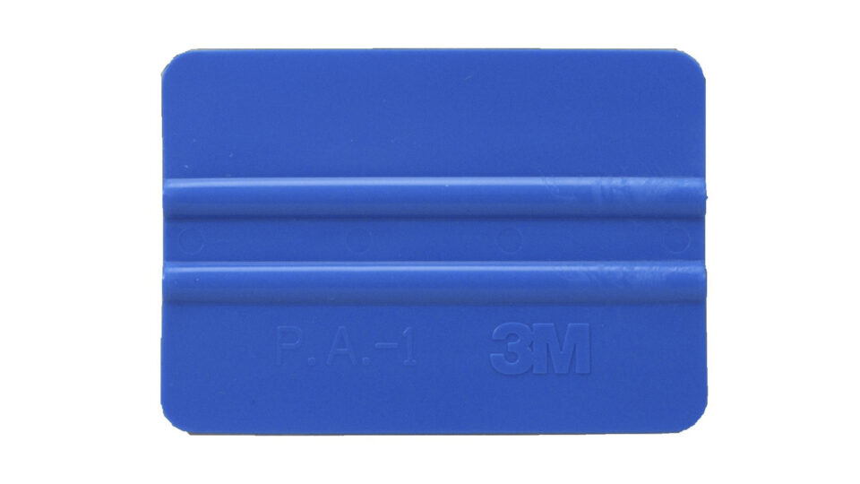 3M Squeegee Blue PA-1-B - Miękka Niebieska Rakla (dla lepszego poślizgu na folii zalecamy dokupić odpowiedni filc ) - obrazek 2