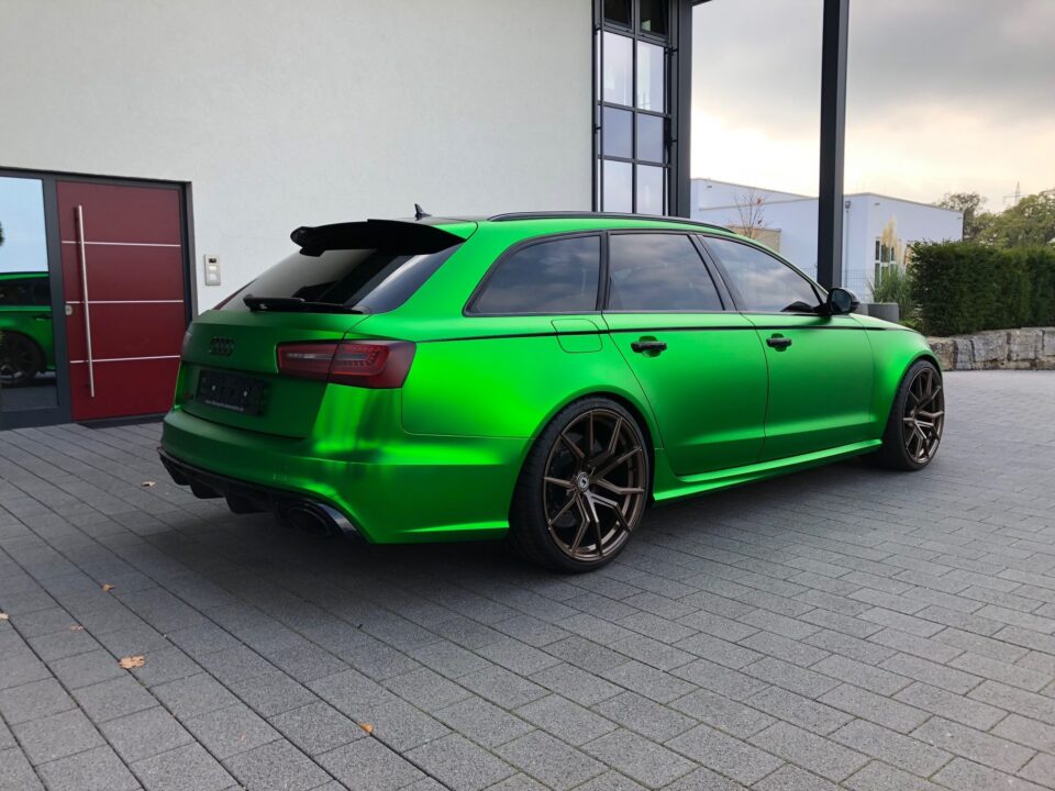 Hexis Skintac HX30SCH04S Super Chrome Green Satin 1,37m - Super Zielony Chrom Satyna - obrazek 5