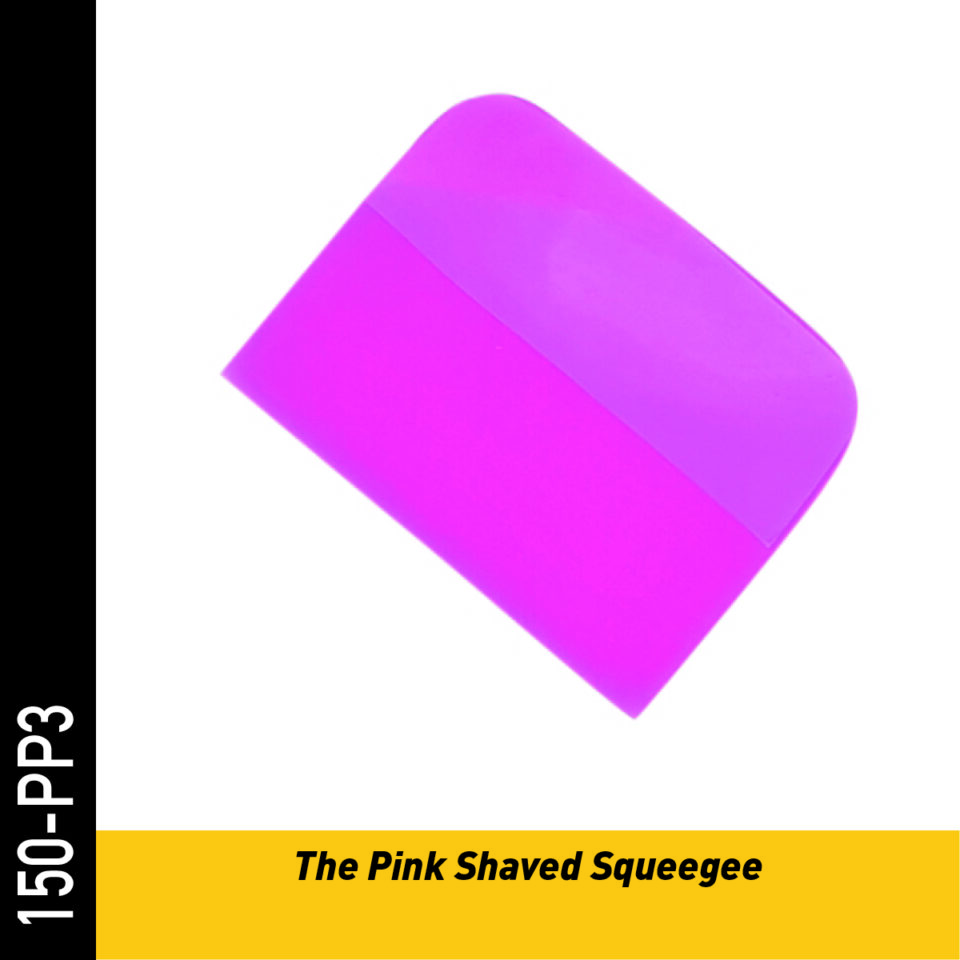 Sott 150-PP3 The Pink Shaved Squeegee - Cienka, średnio sztywna ale z elastyczną i miękka krawędzią, dopasowująca się do konturów - obrazek 2