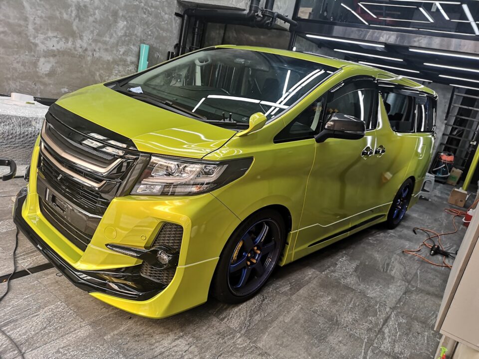 Hexis Skintac HX20558B Metallic Yellow Gloss - Żółty Metaliczny Metalik Połysk - obrazek 7