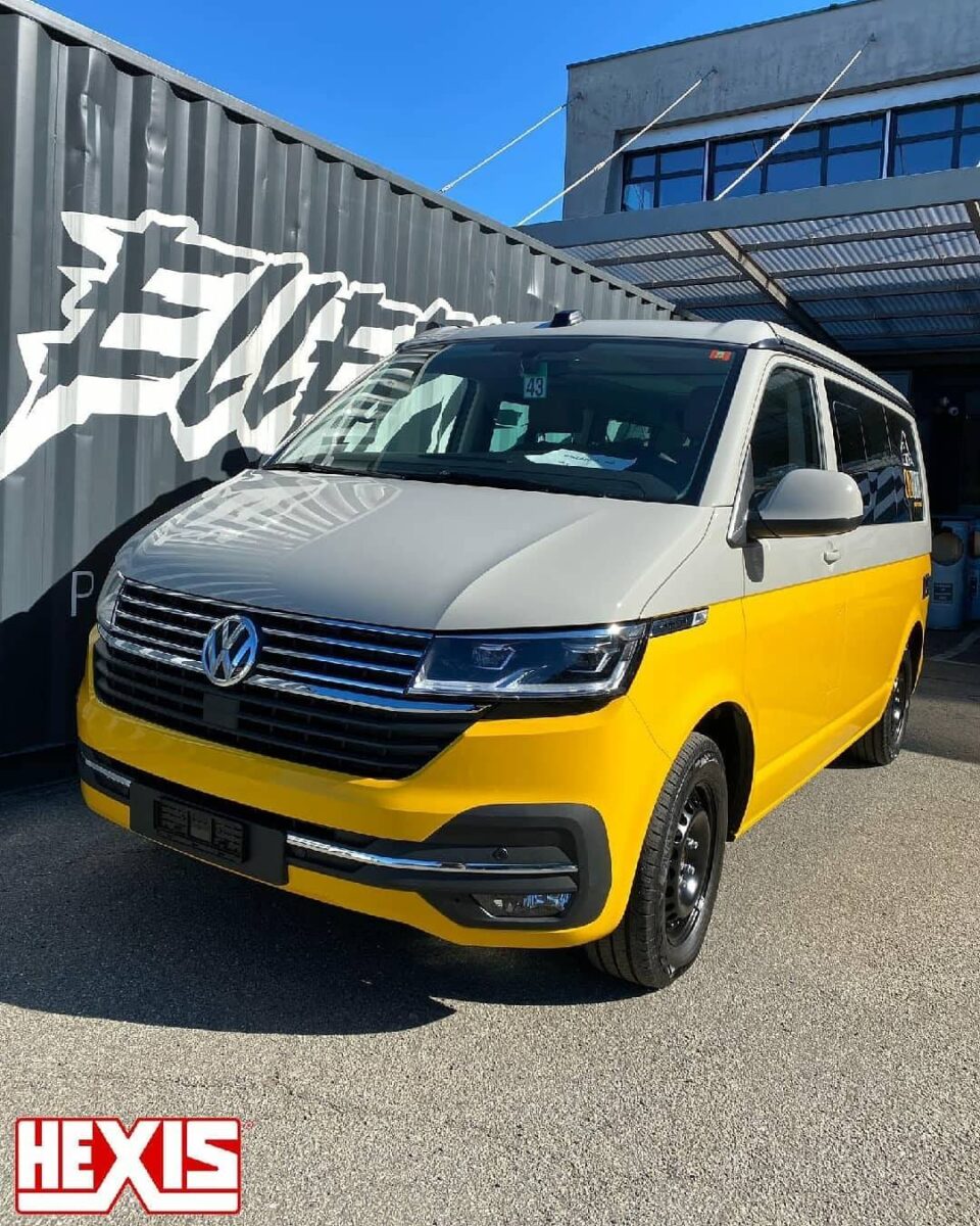 Hexis Skintac HX20JMIB Honey Yellow Gloss - Miodowy Żółty Niemetalik Połysk - obrazek 7