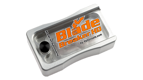 Yellotools YT18BBHD02 BladeBreaker HD Silver segment blade box - Pudełko na zużyte ostrza segmentowe